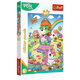 Puzzle With Glitter Treflik Family 100 Pcs. Glitter Trefliki Trefl 14833