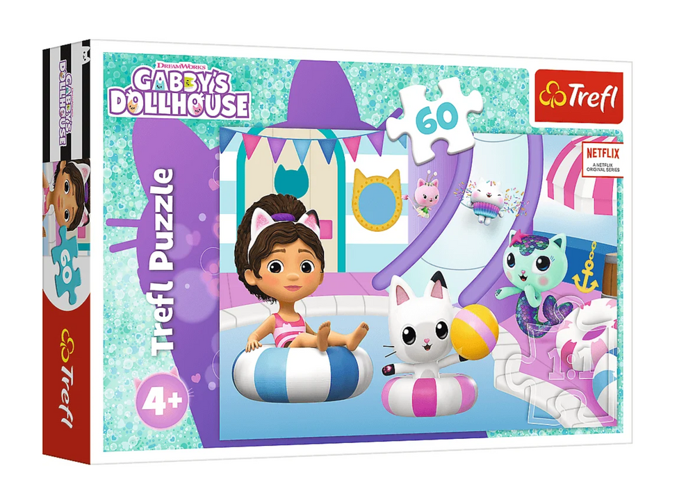 Puzzle 60 Pcs Gabby At The Pool Trefl 17393
