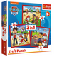 Puzzle 3 In 1 Happy Dogs Paw Patrol Trefl 34867