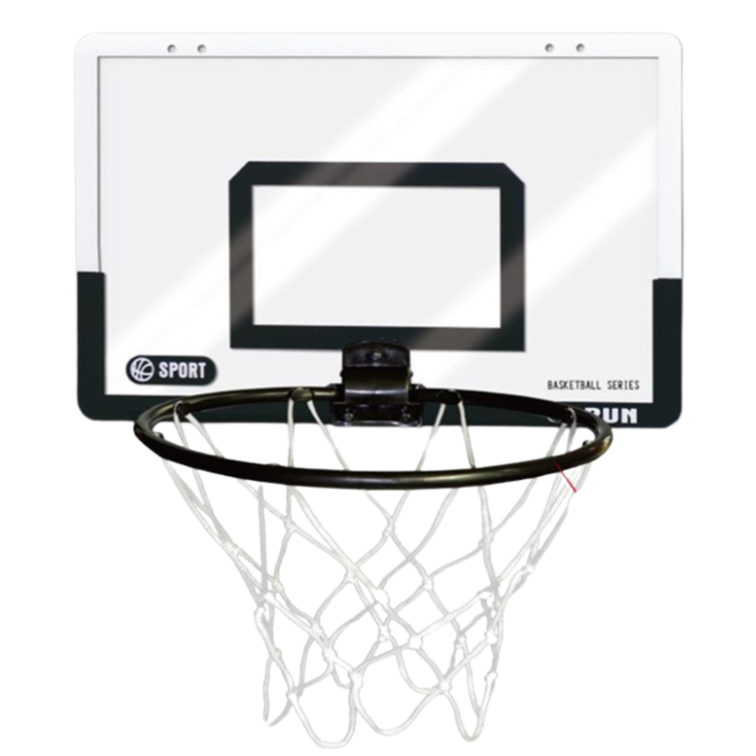 Basketball Set Backboard Shield Hoop Ball Pump