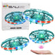 Rc Hand Controlled Ufo Drone Led Lights Turquoise