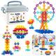 Snowflake Building Blocks Set In A Suitcase 140pcs