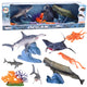 Set Of Figures Sea Animals Movable Elements Ray