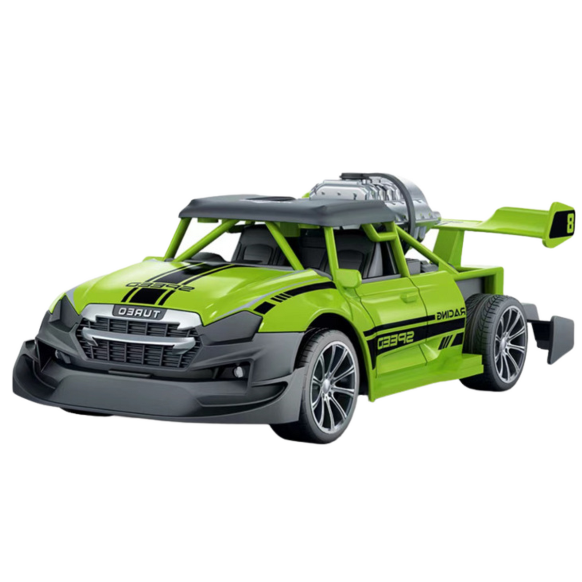 Távirányítós Rc Car 1:20 Fények Smoke Effect Zöld