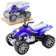 Quad Terrain Drive Treaded Wheels Blue
