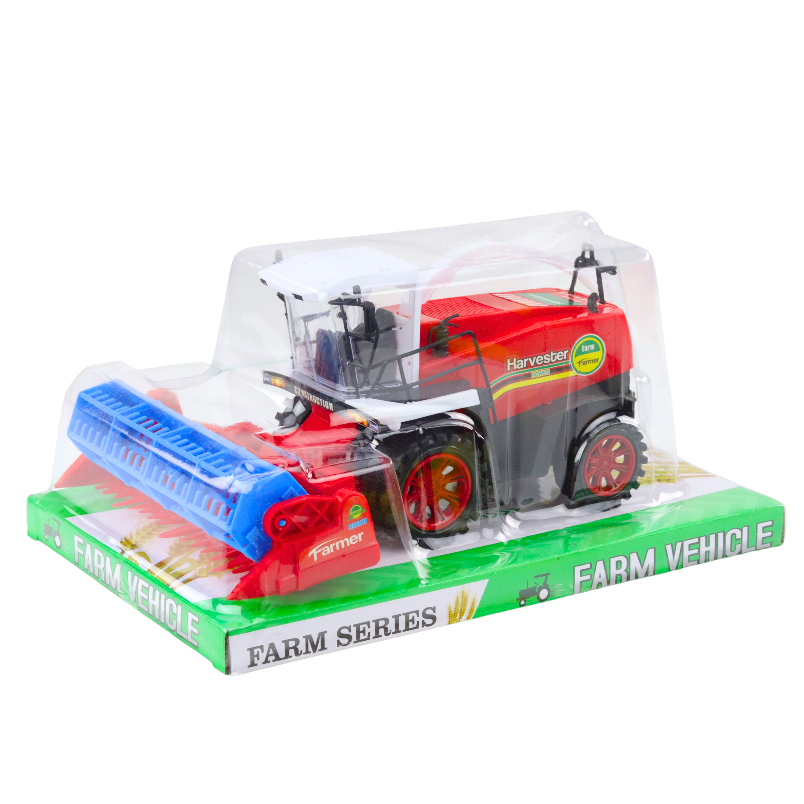 Combine Harvester Farm Agricultural Header Drive Red
