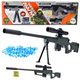 Sniper Rifle Replica Awm Stand Water Gel Balls 80cm