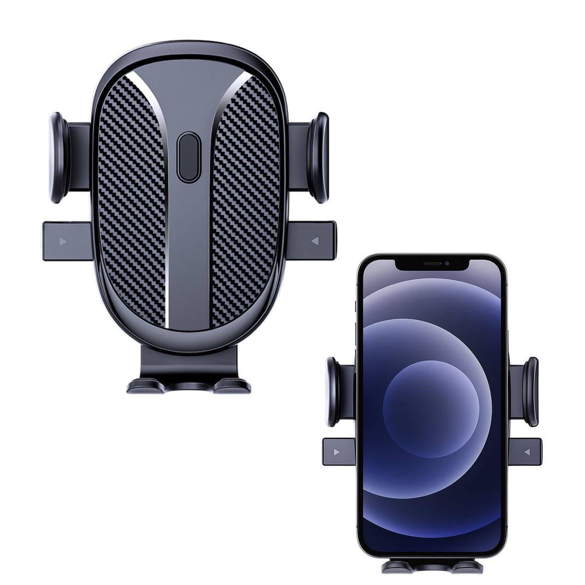 Strong Car Holder For Window Cockpit Grille Black