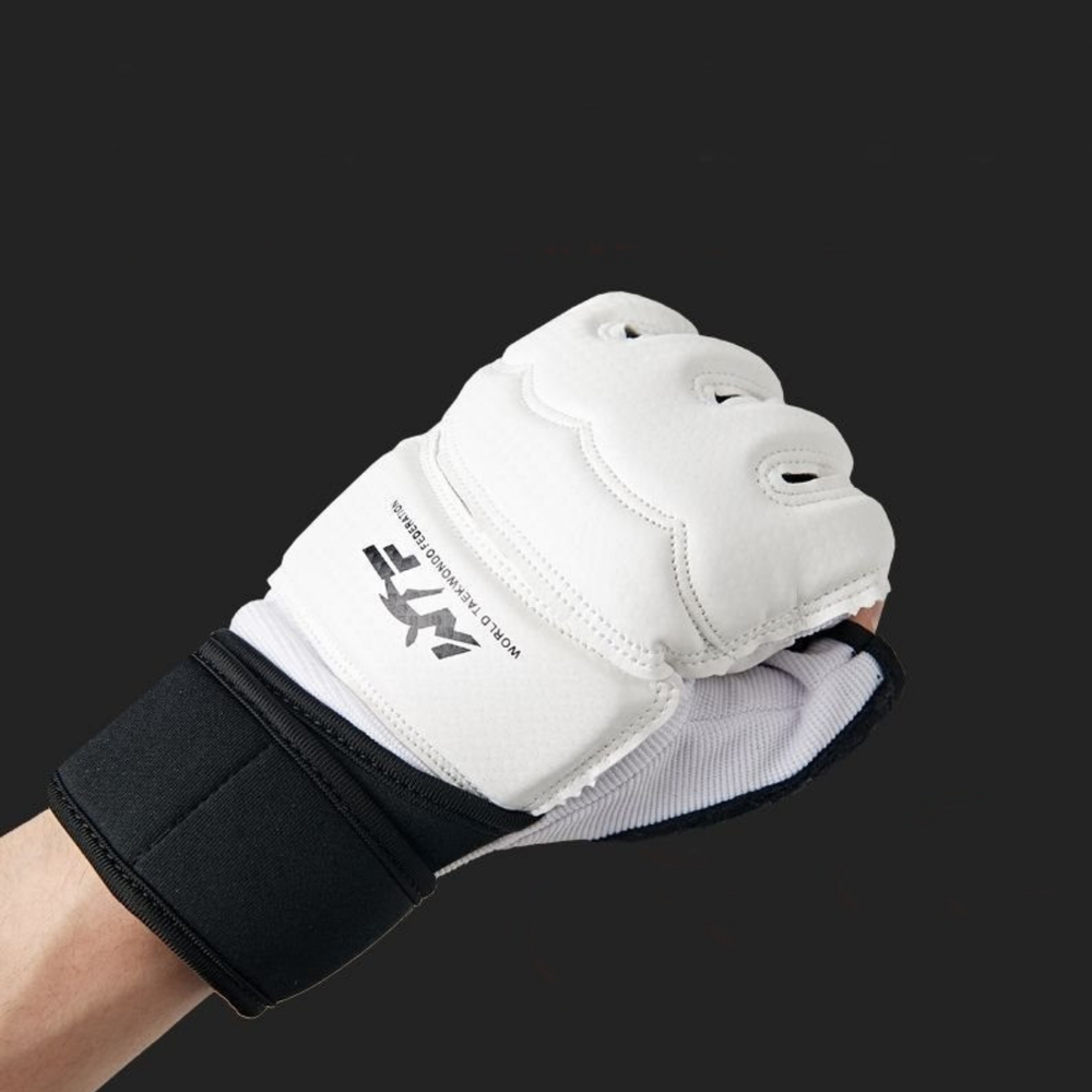 Luvas Esportivas Para Taekwondo Estojo Branco Tamanho Xs