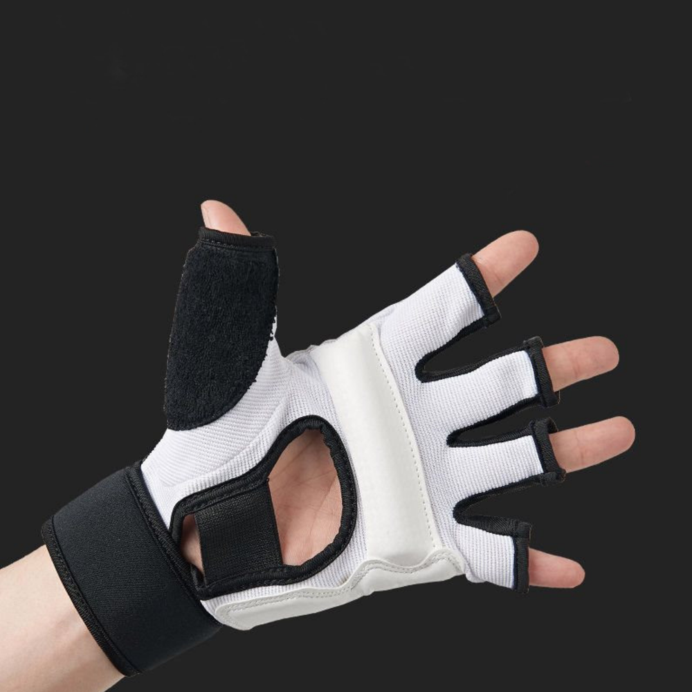 Luvas Esportivas Para Taekwondo Estojo Branco Tamanho Xs