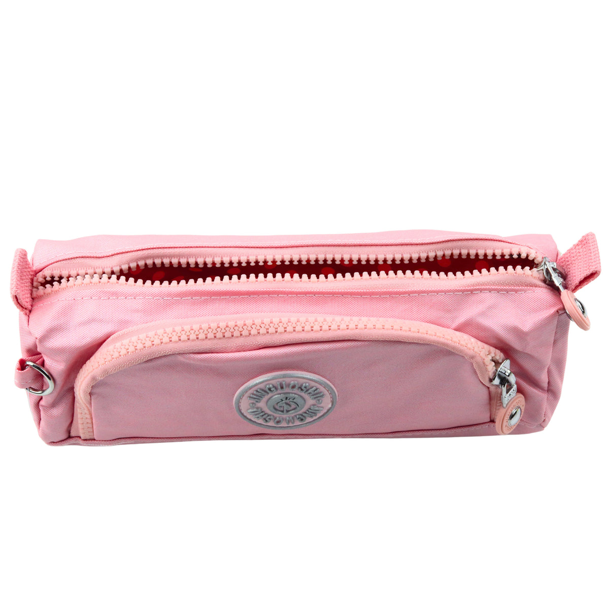 School Pencil Case Functional Two Pockets Pendant Mix
