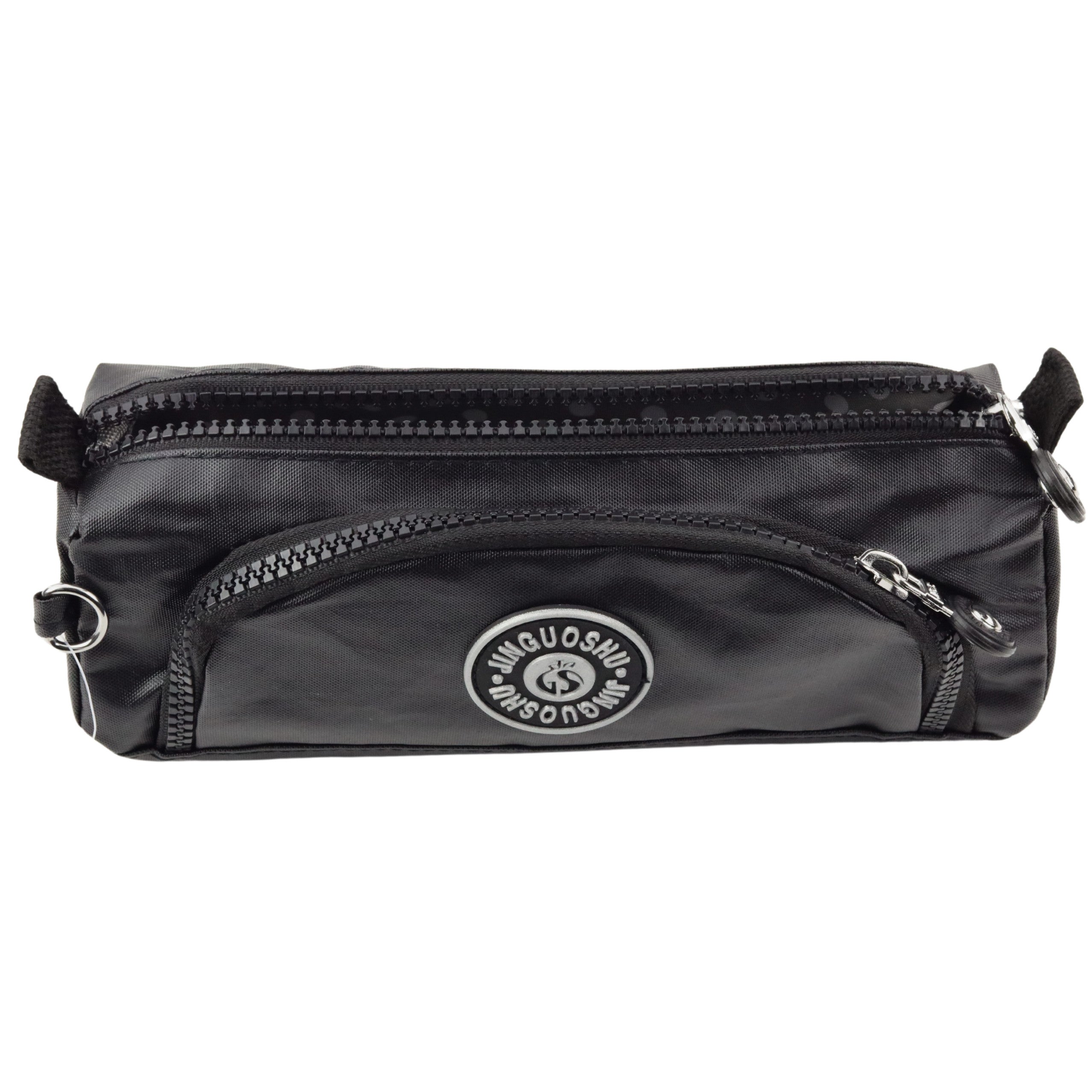 School Pencil Case Functional Two Pockets Pendant Mix