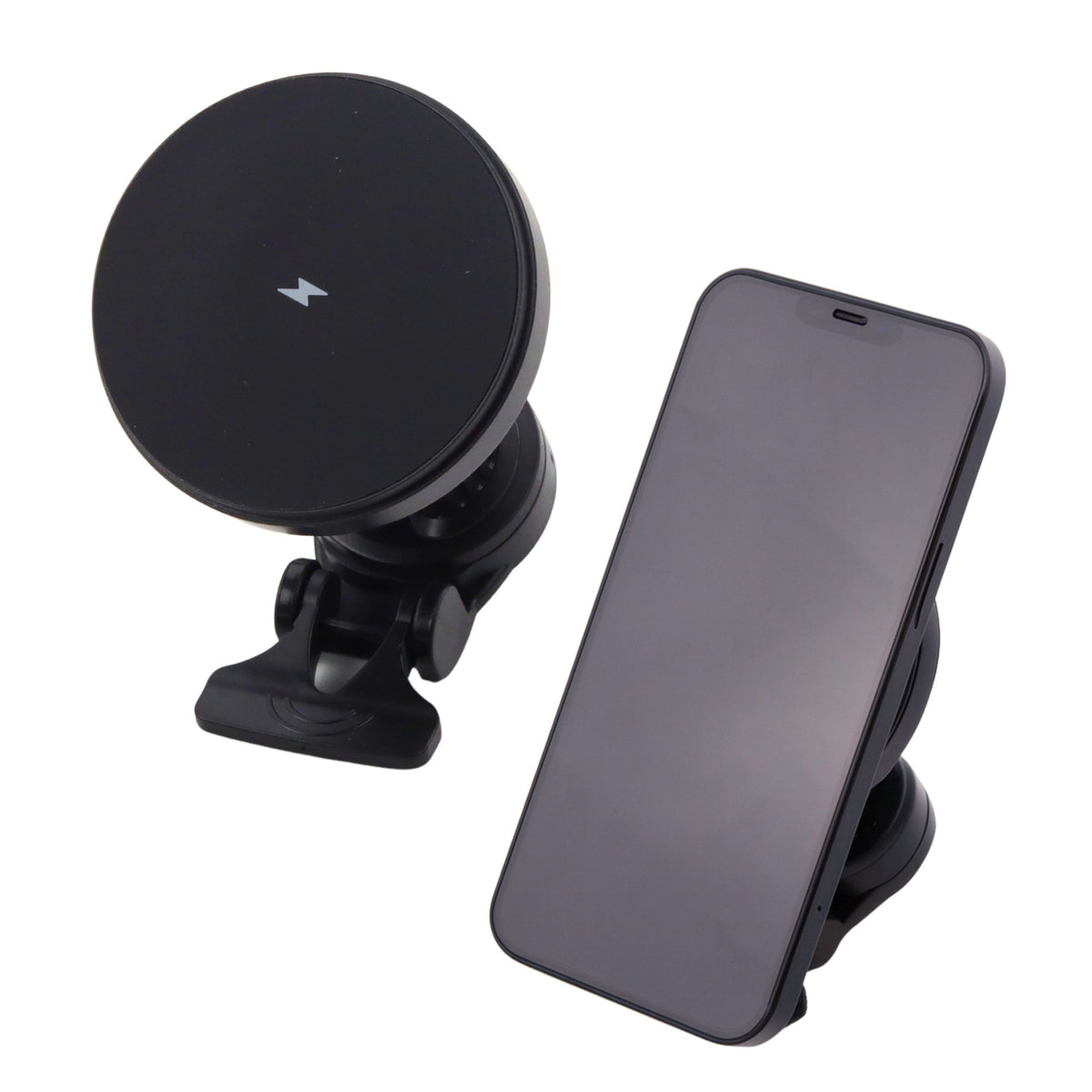 Magnetic Car Holder With 15w Inductive Charger