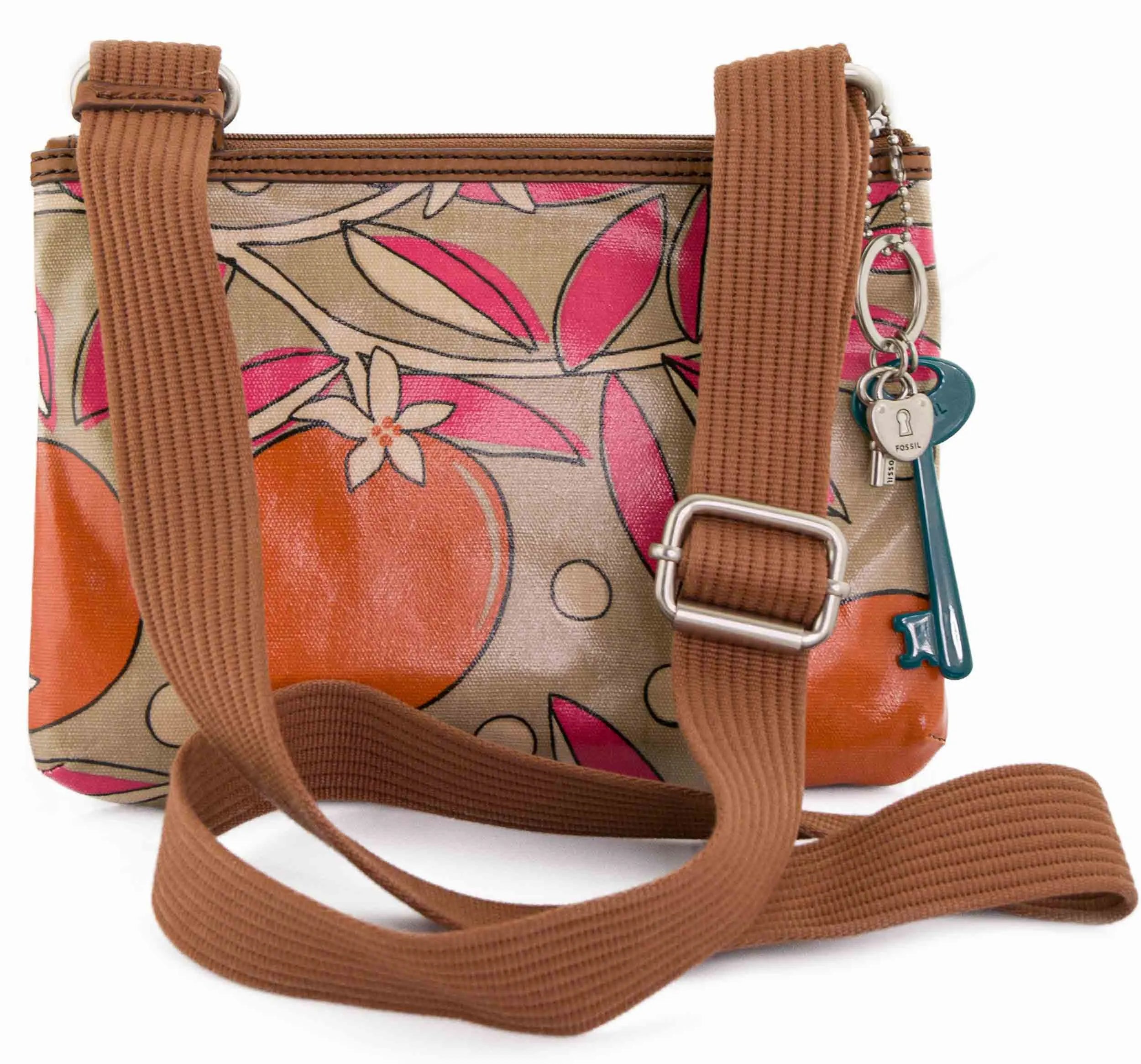 Borsa a mano da donna Fossil Wmns Borsa a tracolla Key-per Top Zip Fruit Mix