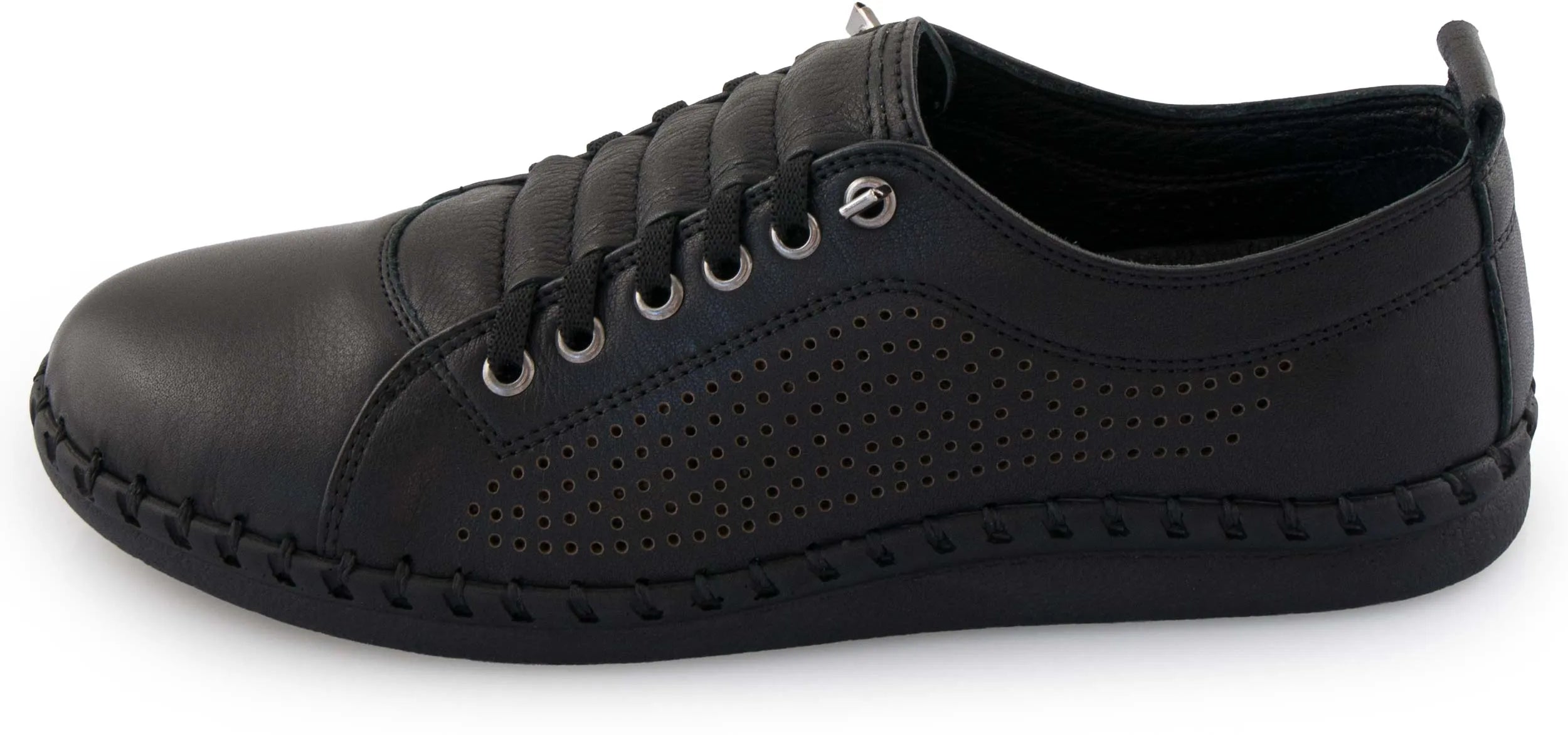 Women's Leather Shoes Nell Perform Black