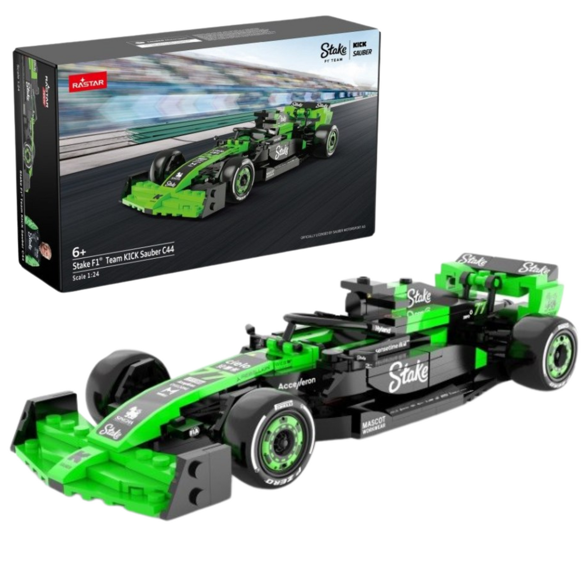 Kick Sauber C44 F1 Stake 1:24 Rastar 25012 Race Car Kit