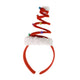 Tiara de Natal infantil com sino