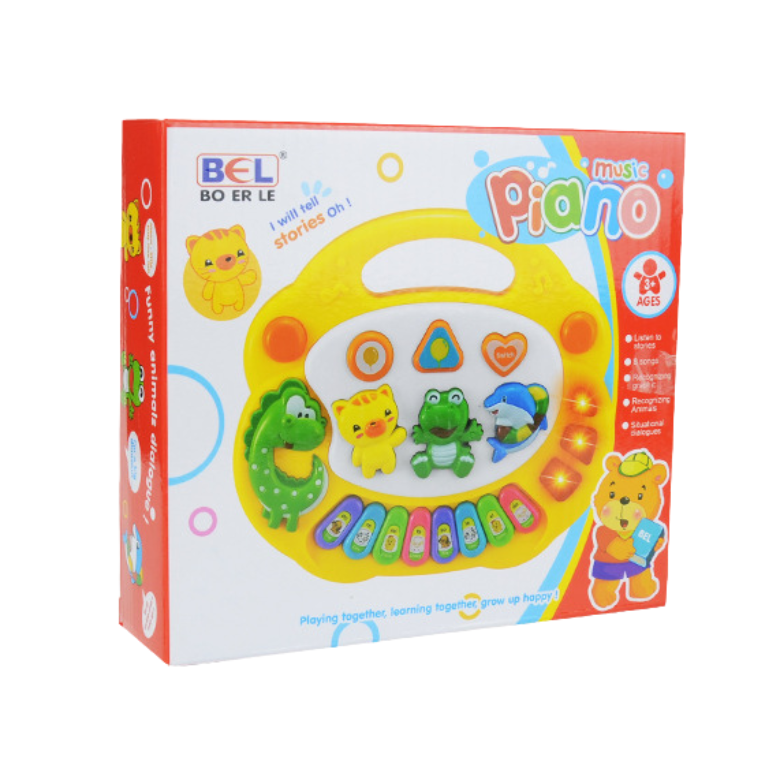 Piano Music Interactive For Kids Animal Sounds Melodies