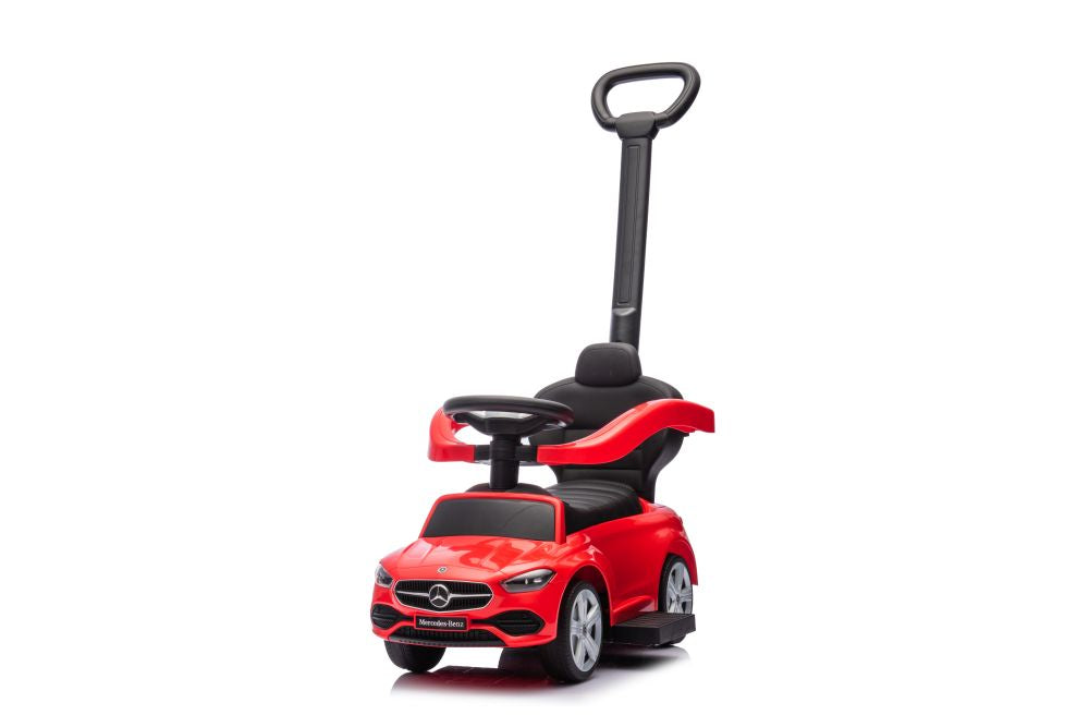 Ride-on With Pusher Mercedes 3in1 Red