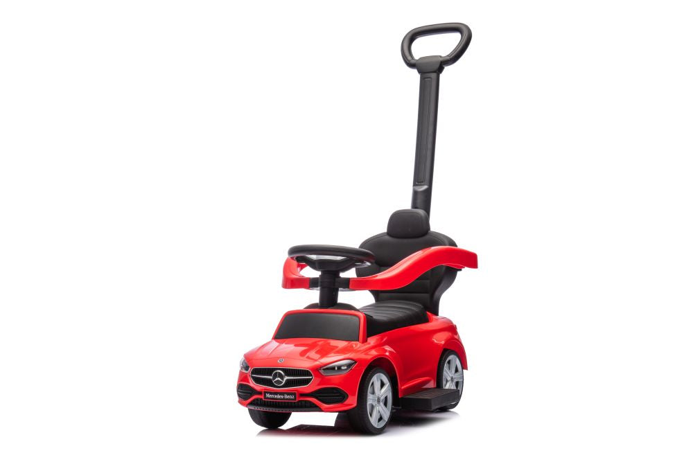 Ride-on With Pusher Mercedes 3in1 Red