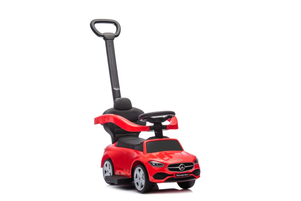 Ride-on With Pusher Mercedes 3in1 Red