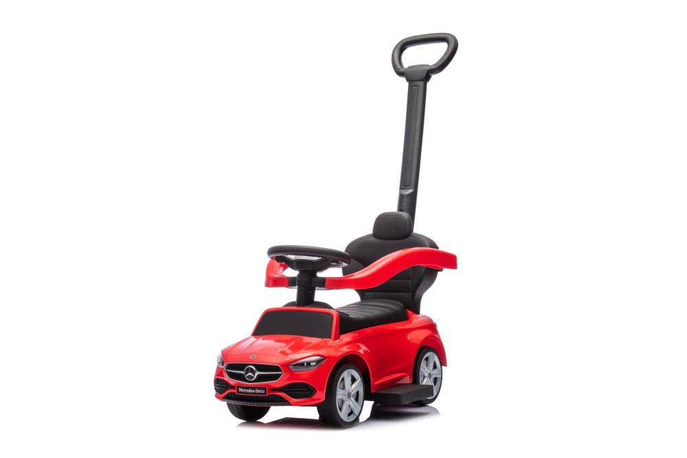 Ride-on With Pusher Mercedes 3in1 Red