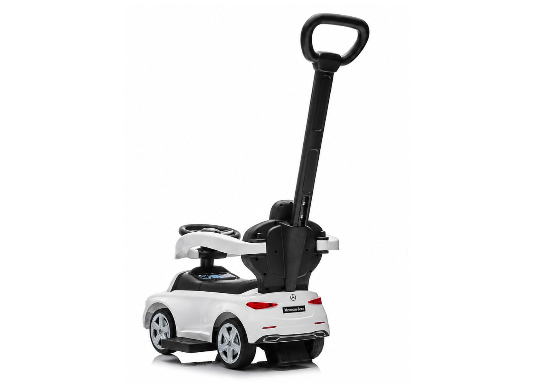 Ride-on With Pusher Mercedes 3in1 White