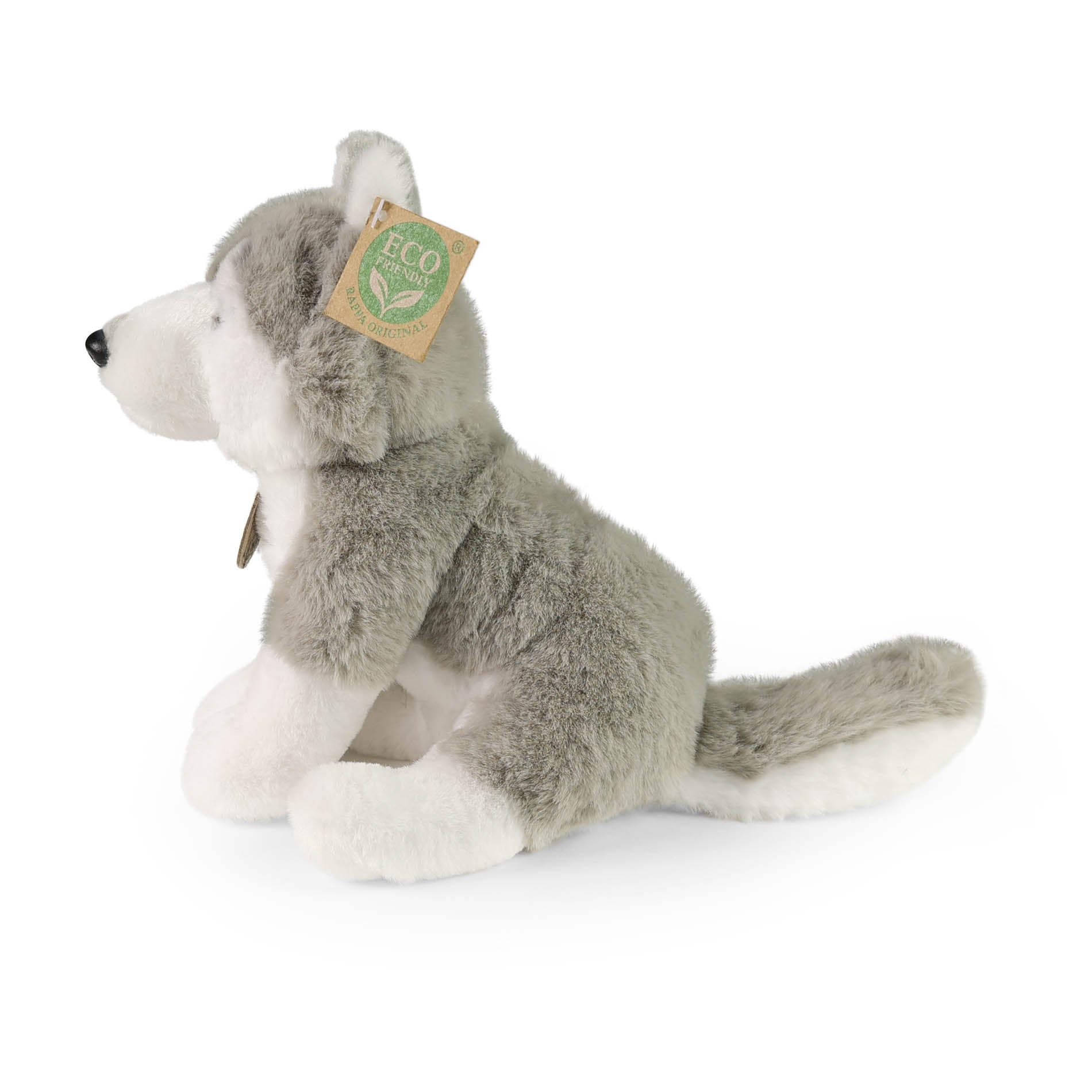 Plysch Husky 23 Cm Miljövänlig Mjuk