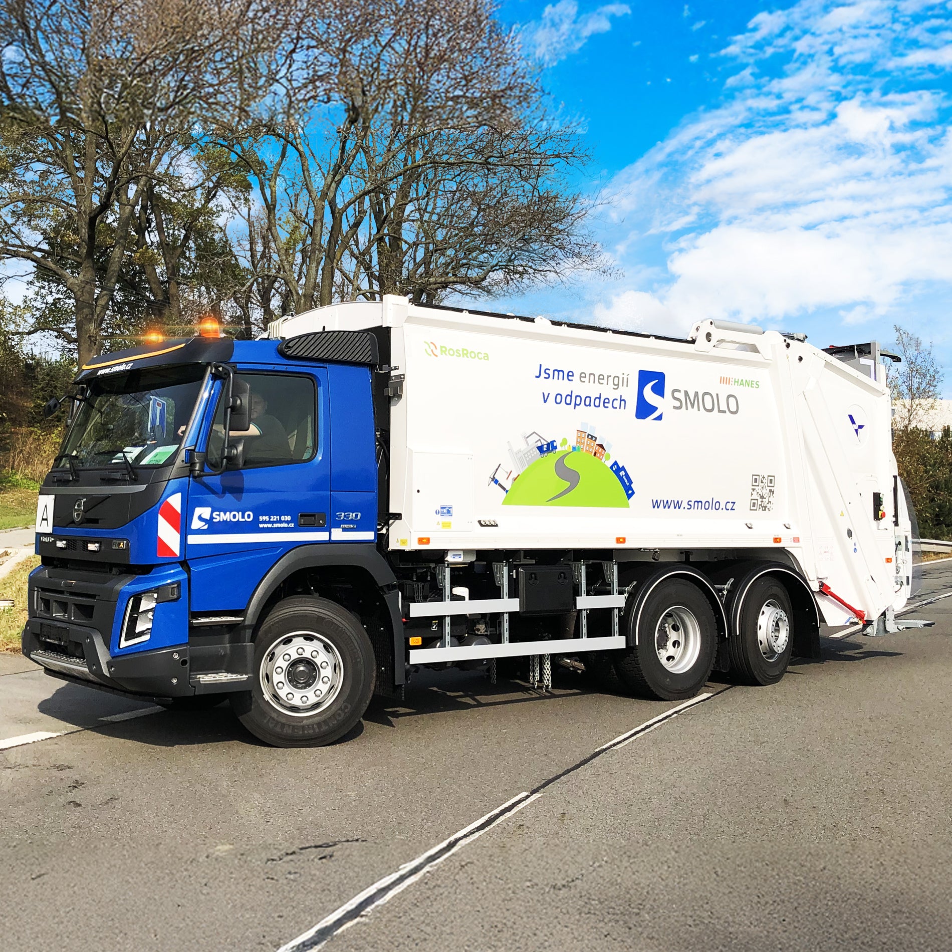 Camion della spazzatura Smolo