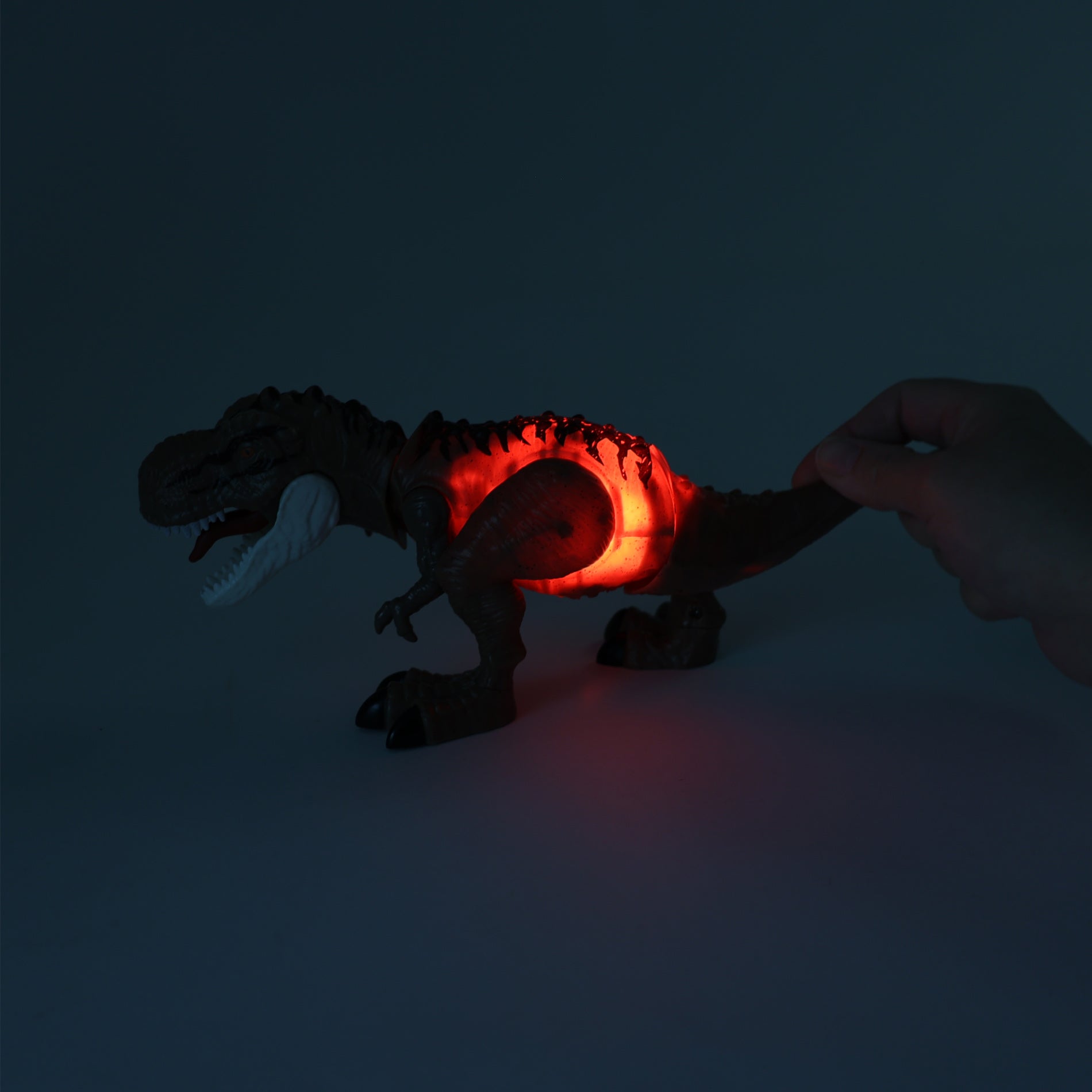 Dinosauro T-rex con suoni e luci