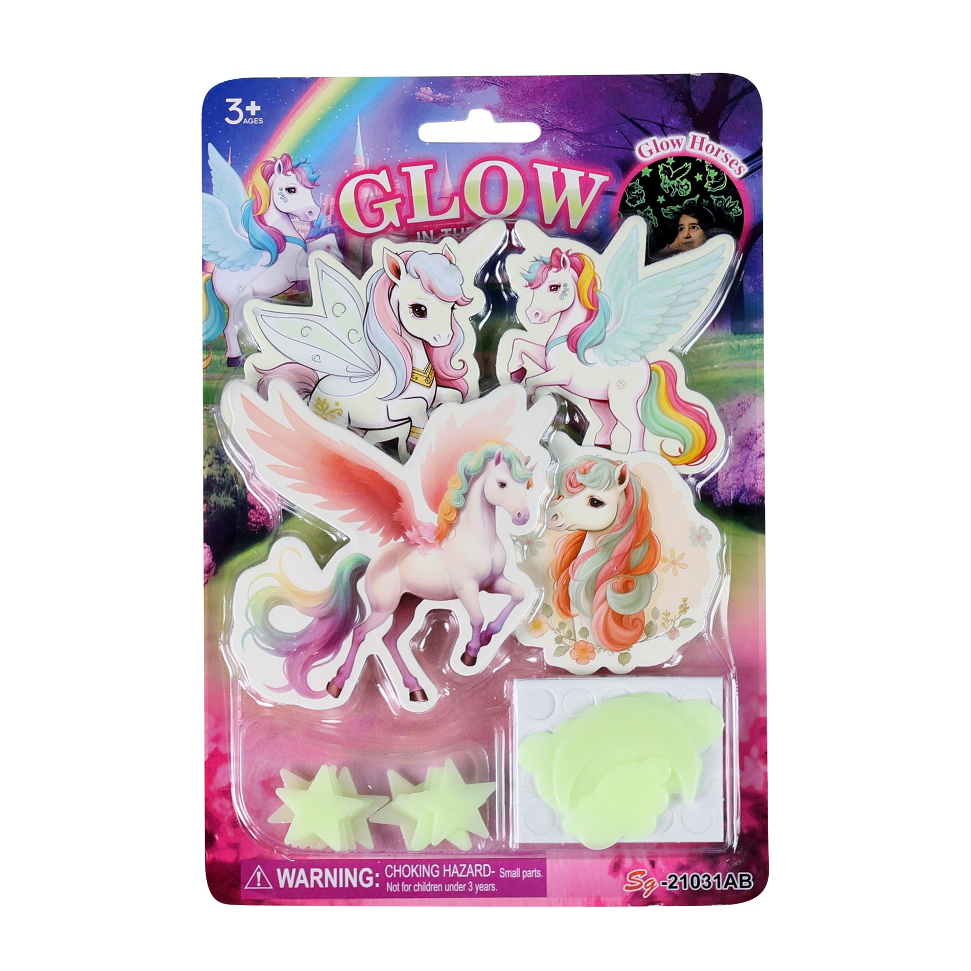 Unicorn Glow-in-the-dark Wall Decoration
