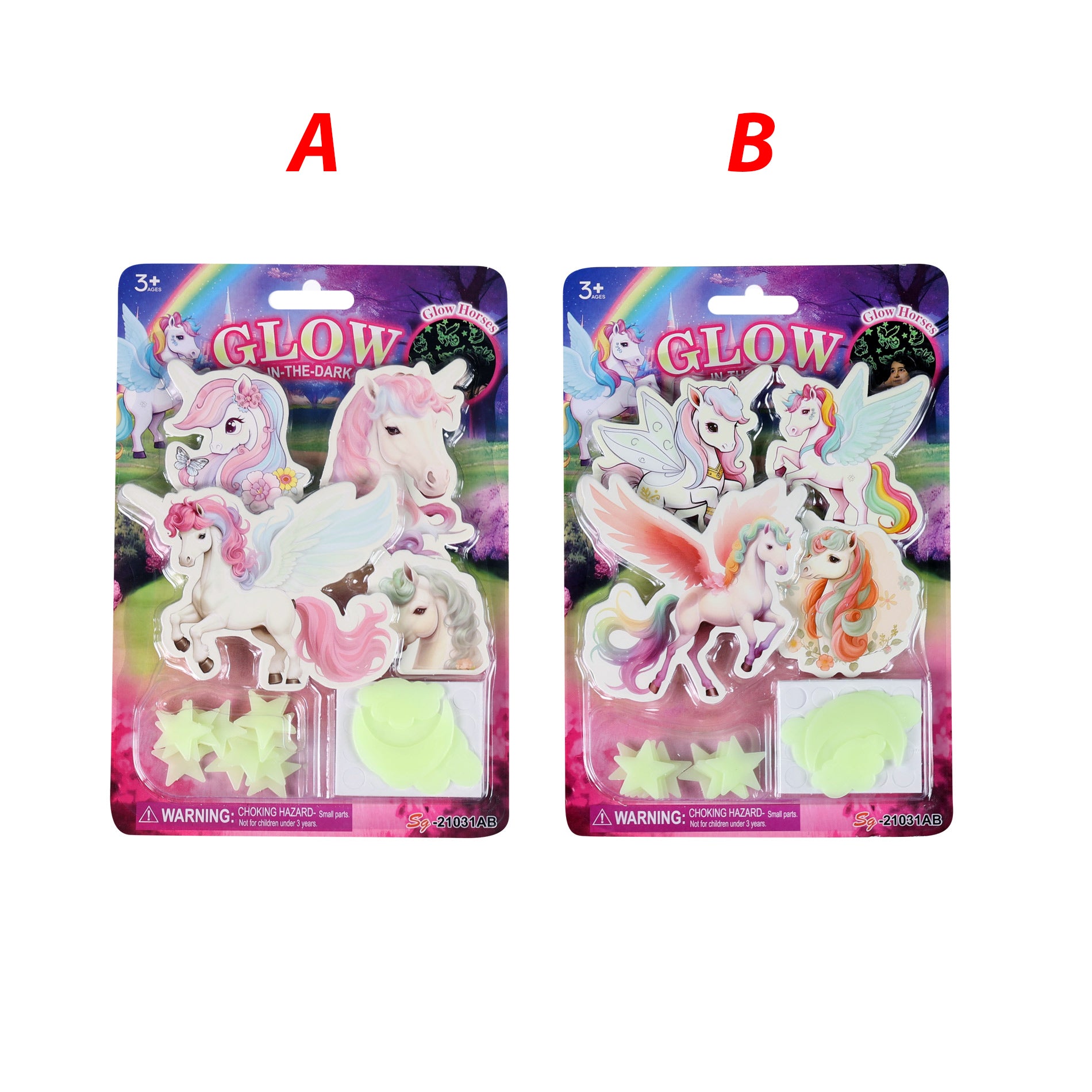 Unicorn Glow-in-the-dark Wall Decoration