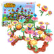 Creative Garden Flowers Construction Blocks Set 198 Pcs.