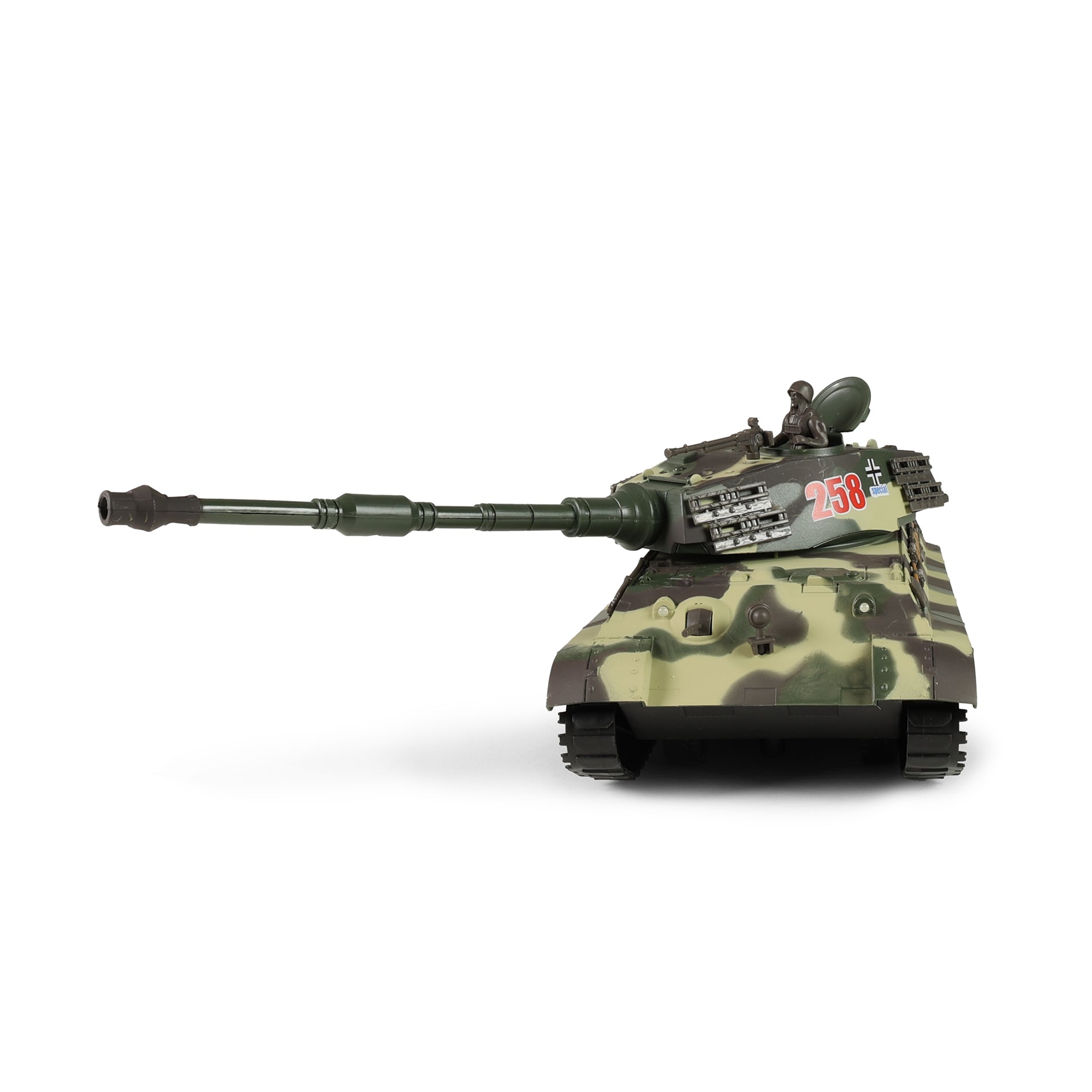 Tanque com luz e som