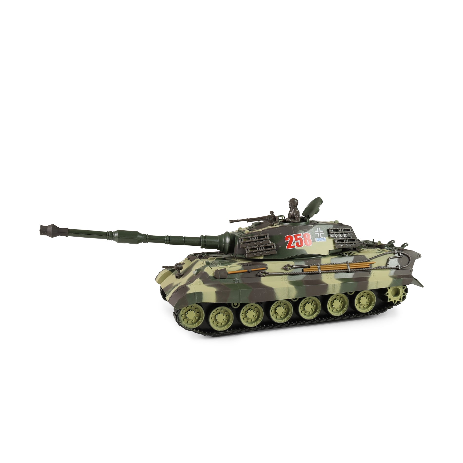 Tanque com luz e som
