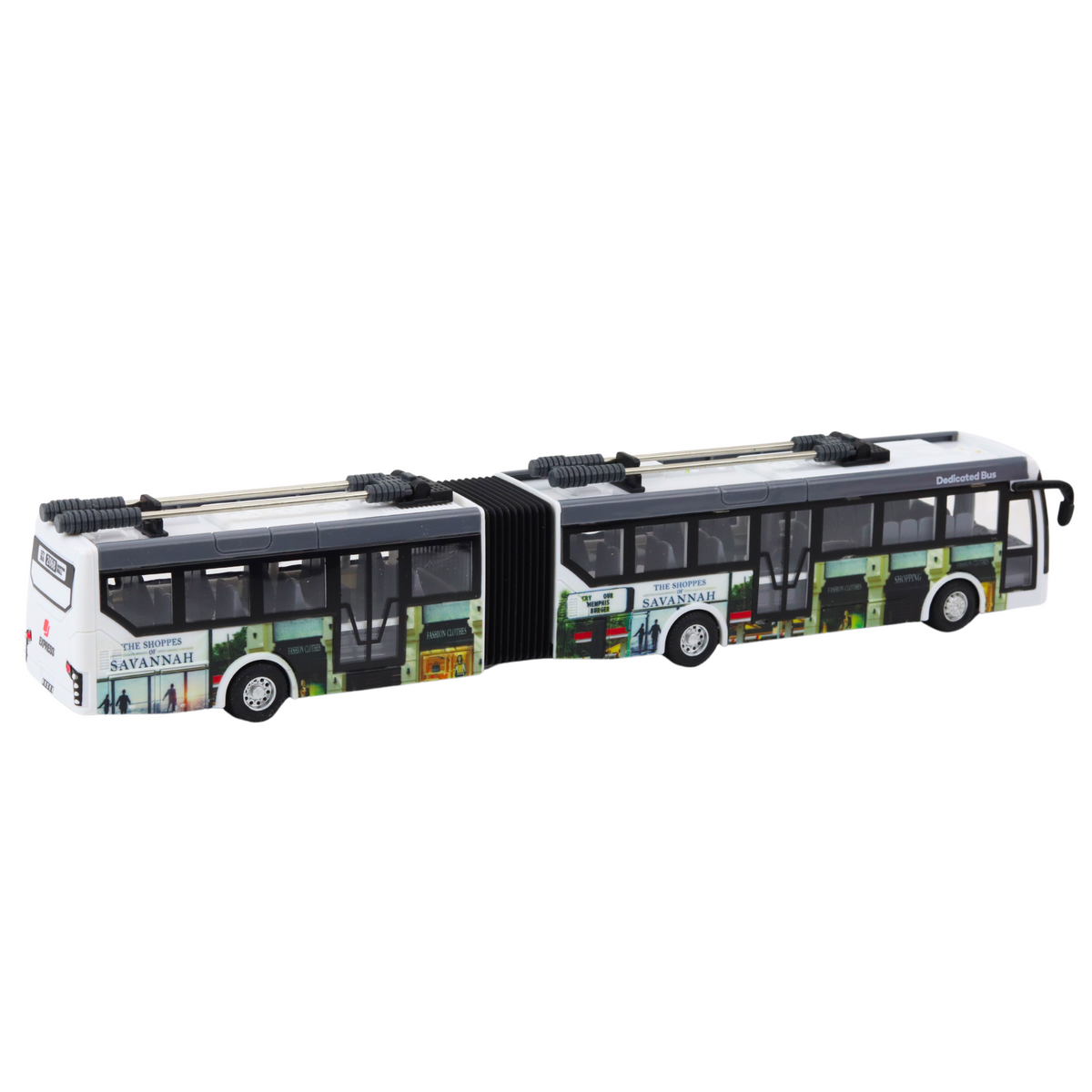 Remote Controlled City Trolleybus Rc Lights Public Transport