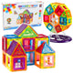 Set Of Magnetic Building Blocks Educational Colorful 70 Pcs