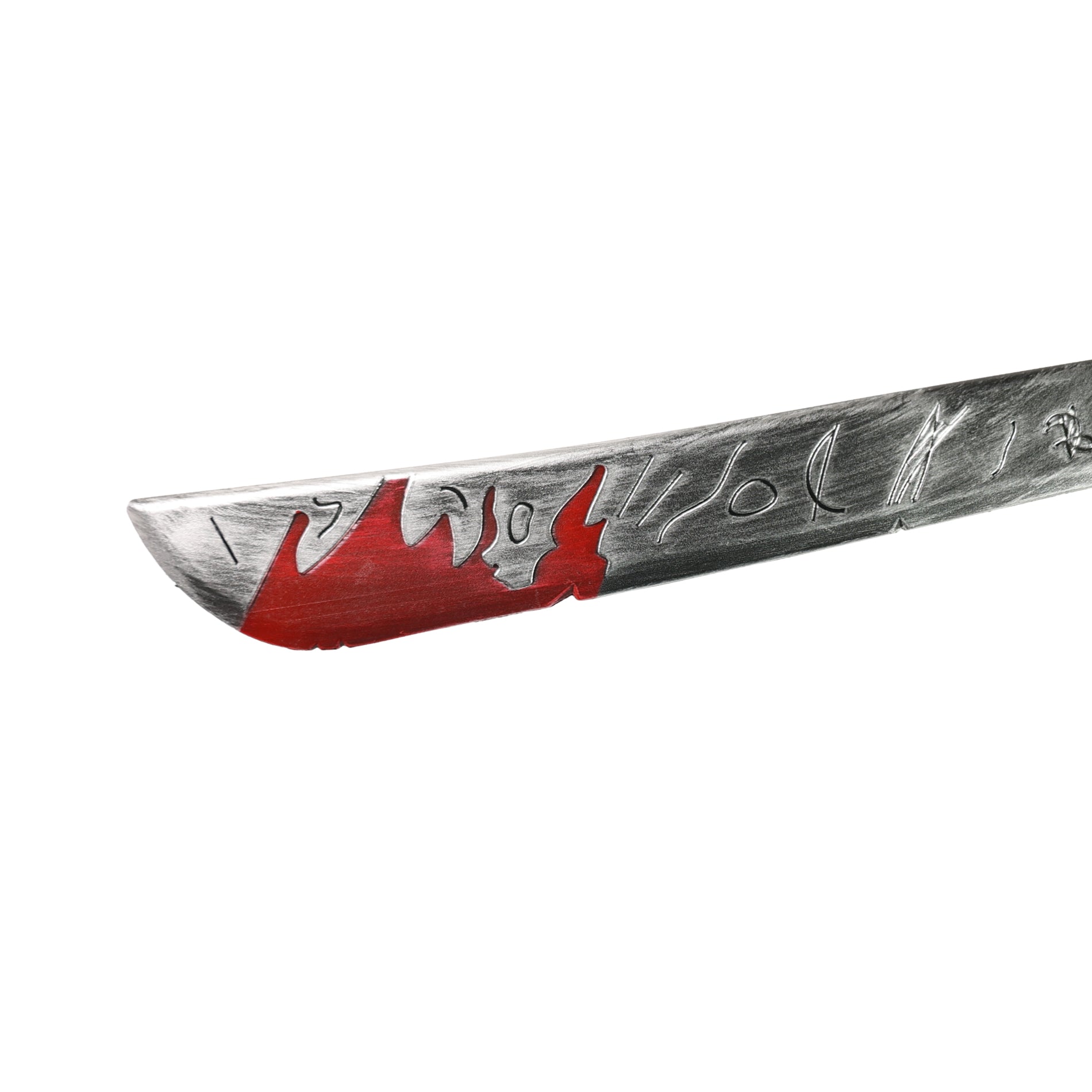 Machete Con Sangue Halloween 74 Cm