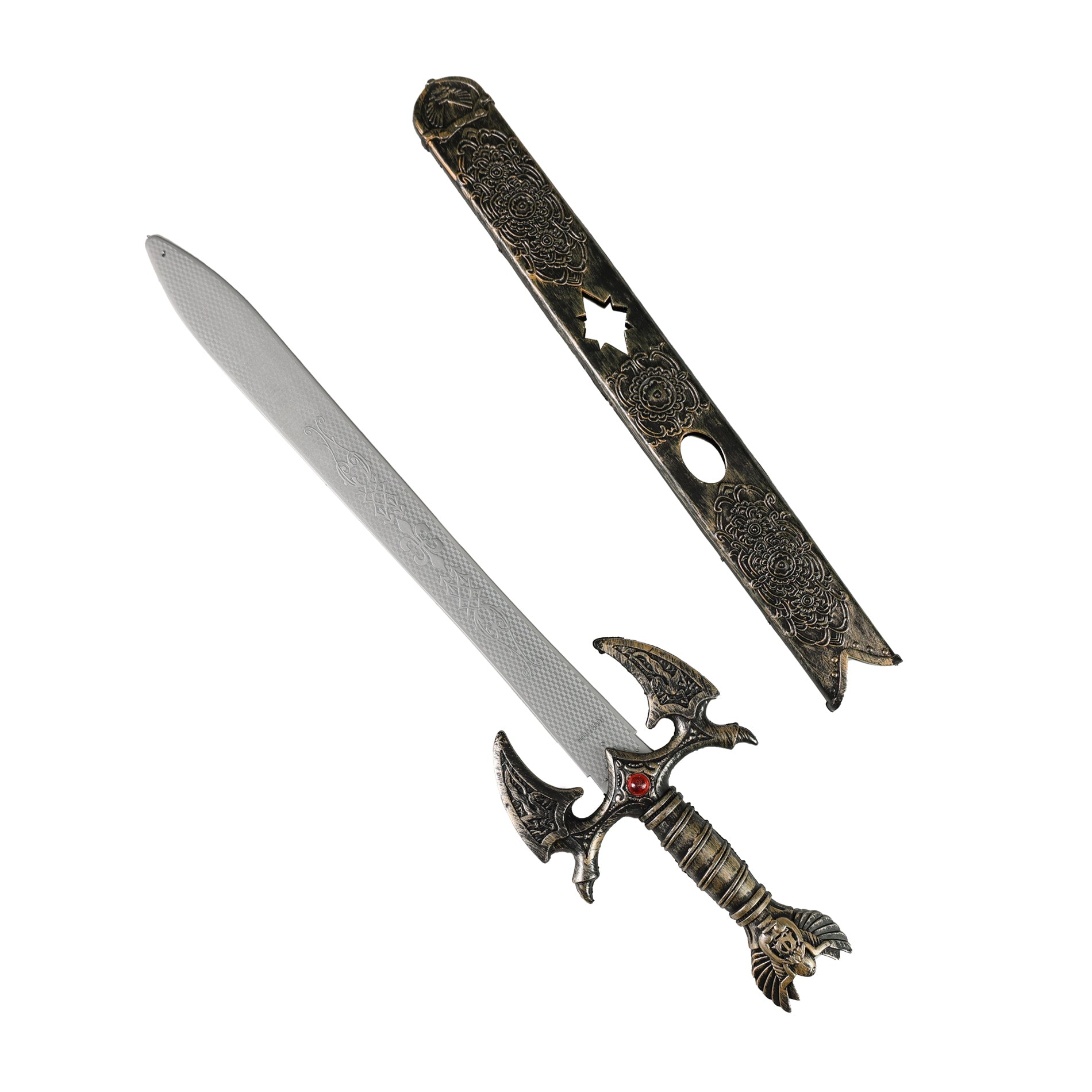 Rytiersky meč v pošve 59 cm