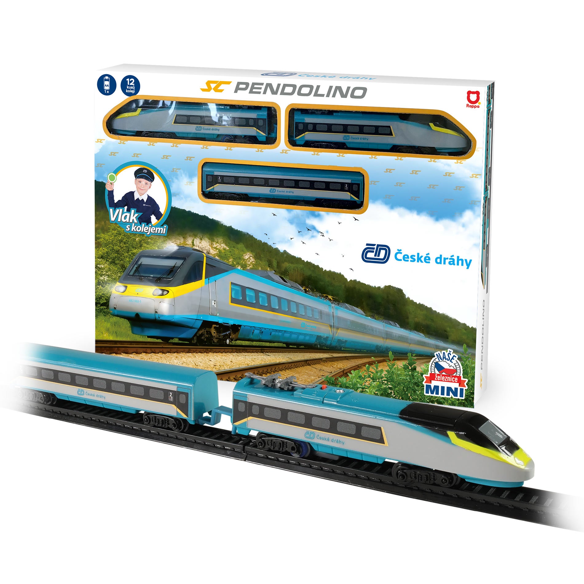 Pendolino Batteridriven Train Mini