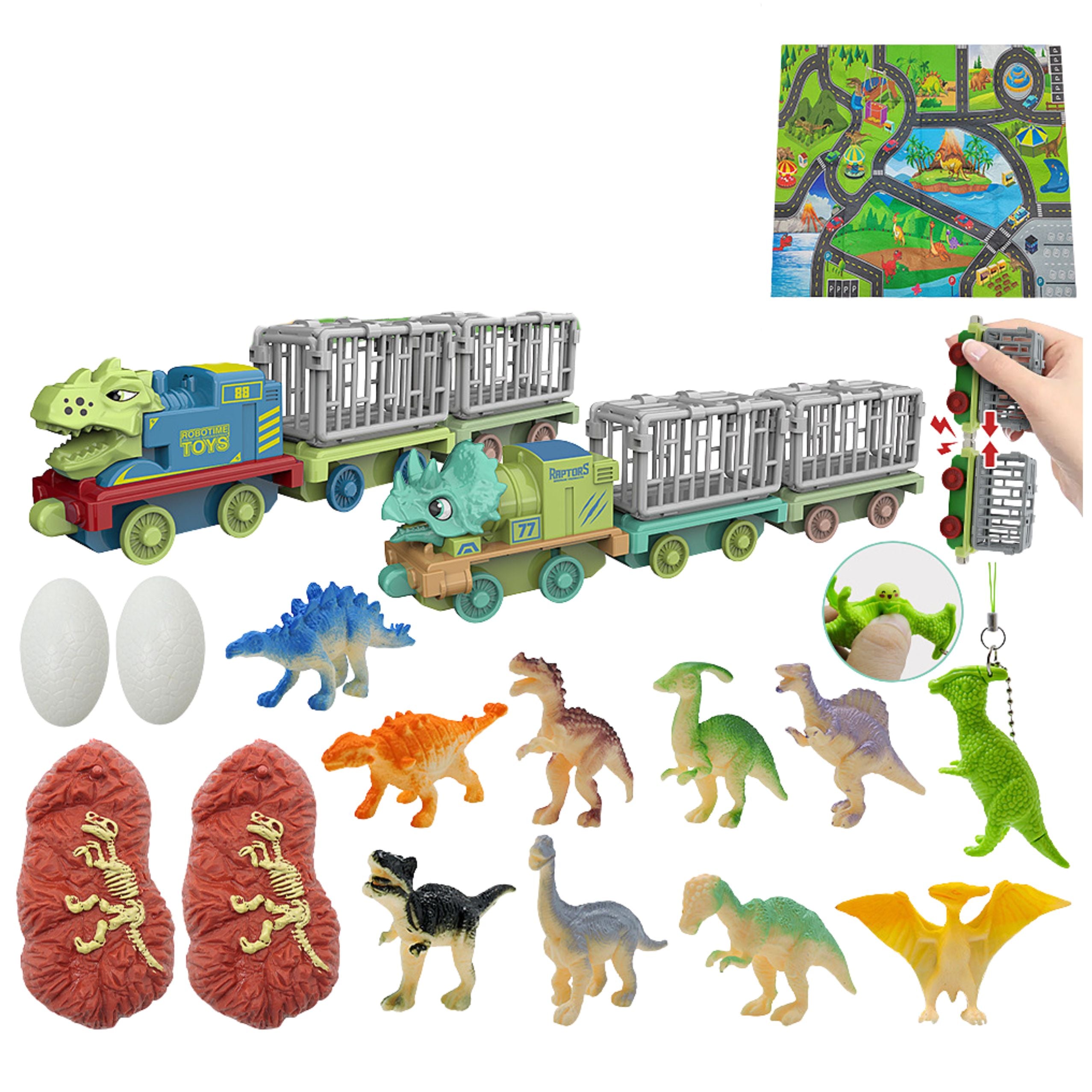 Advent Calendar For Kids Dinosaurs Figurines Accessories