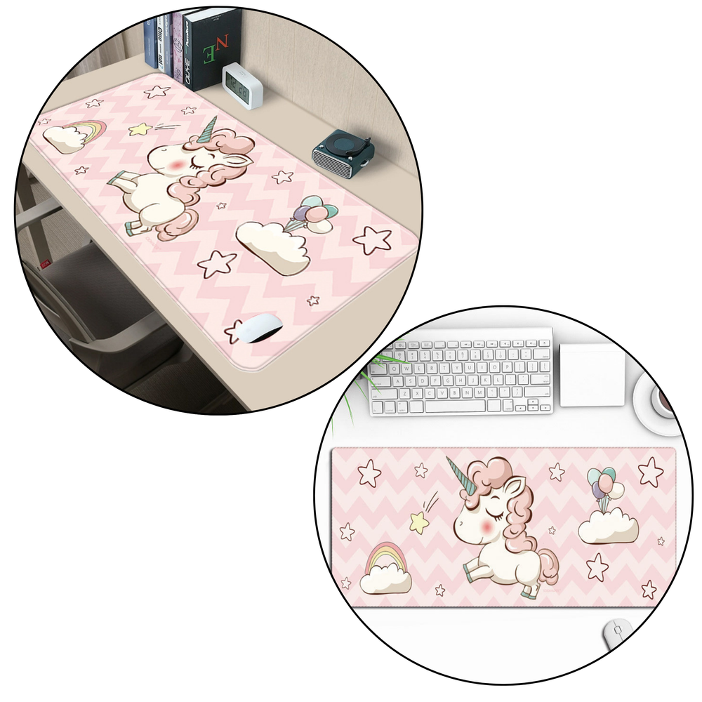 Keyboard Desk Pad With Unicorn Rubber 80 X 30cm