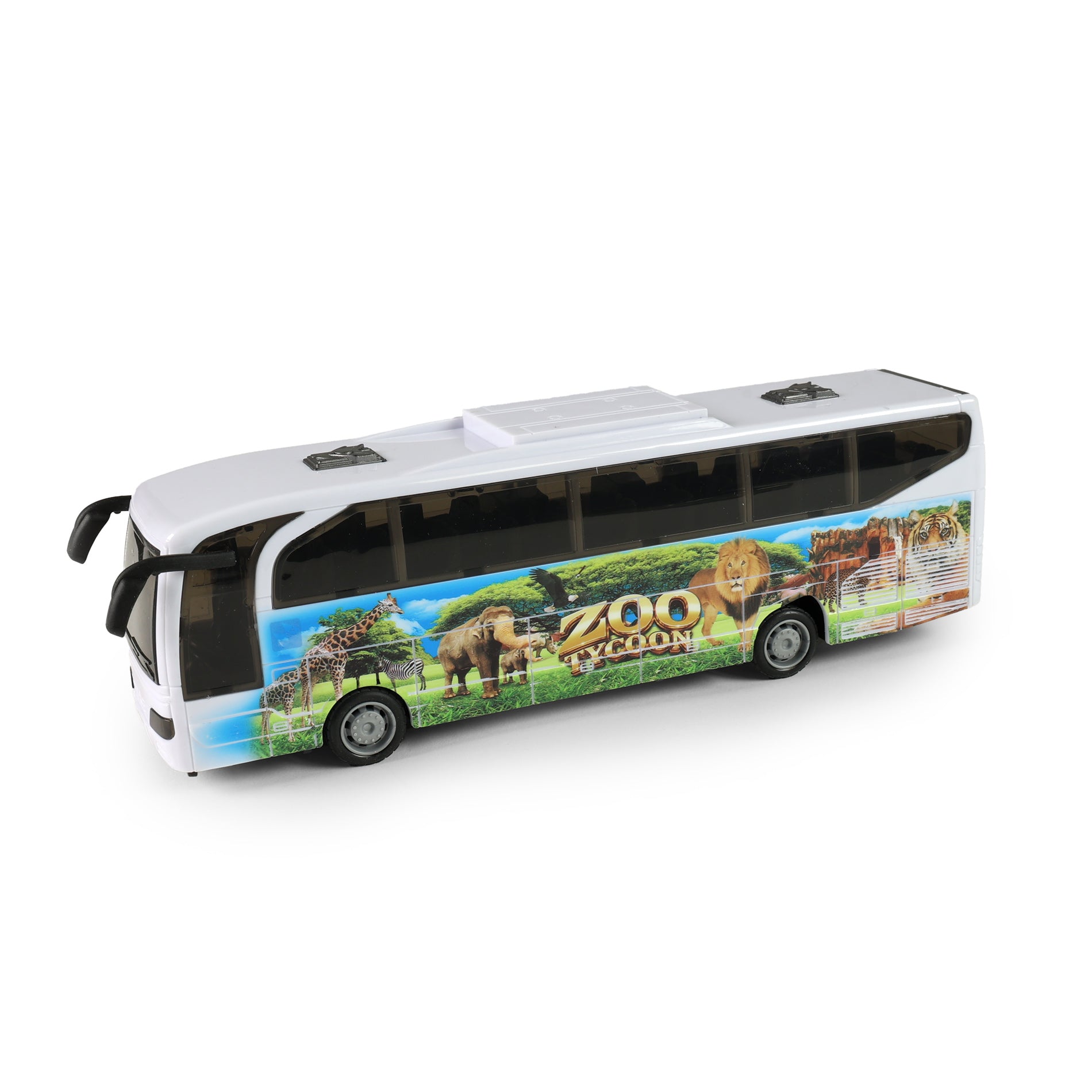 Zoo Bus With Sound And Light 23 Cm