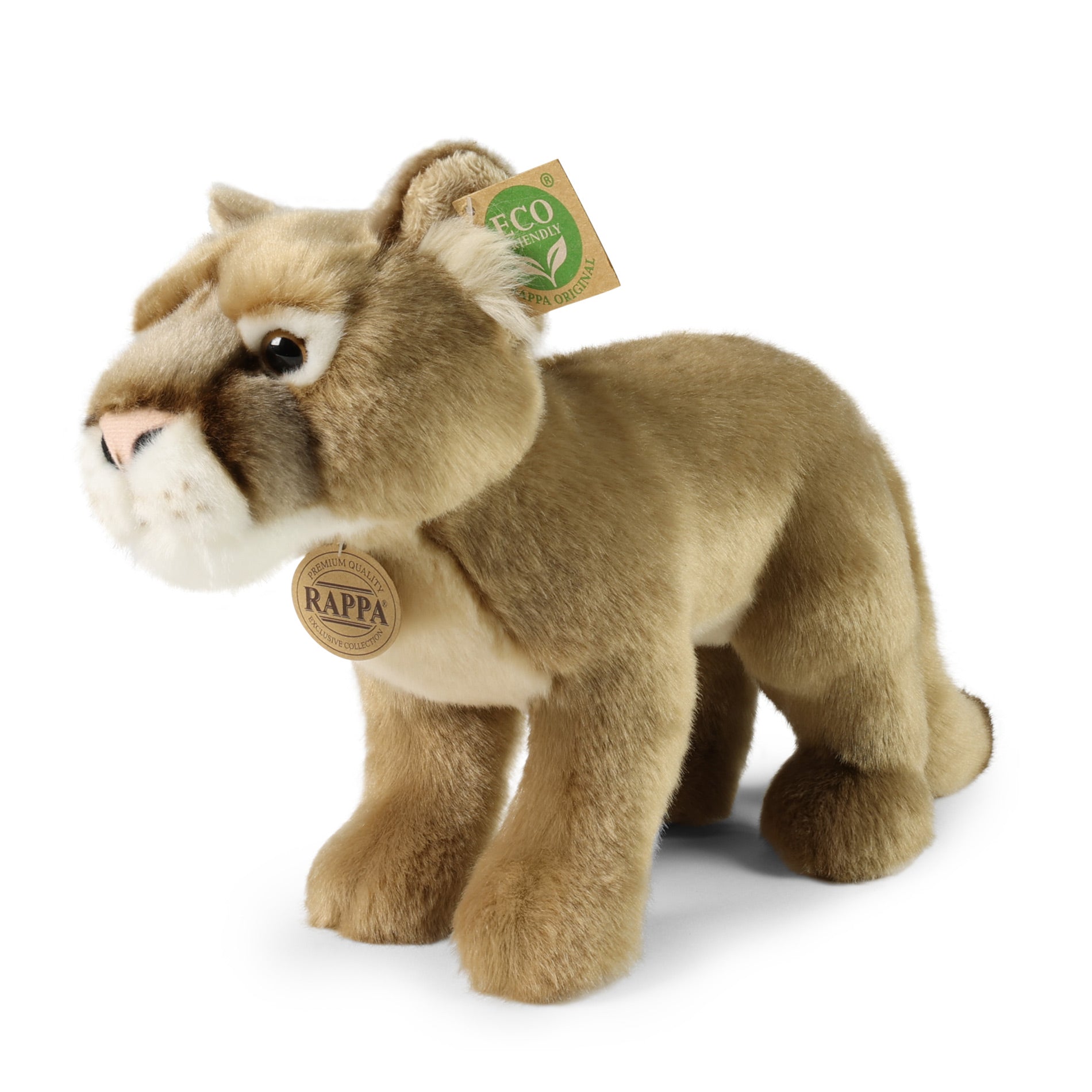 Plush Mountain Lion 28 Cm Eco-friendly