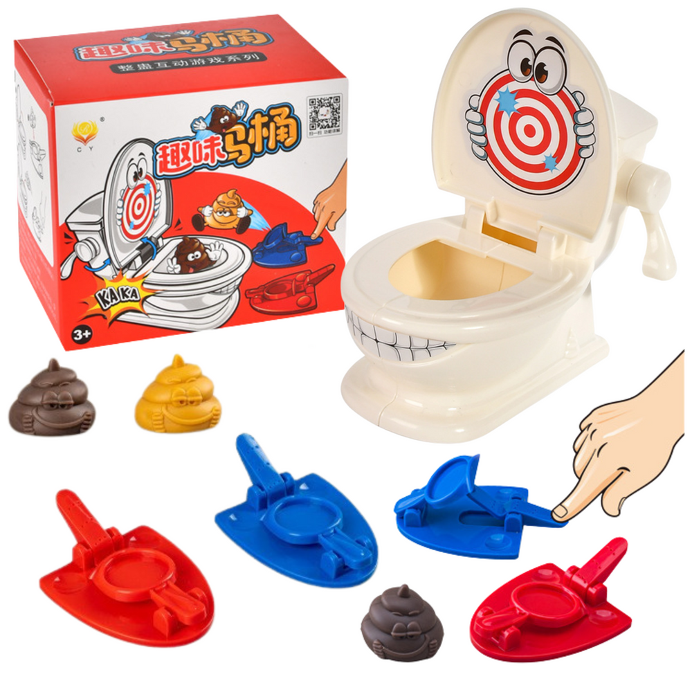 Jogo de fliperama Jumping Poop Toilet Catapult