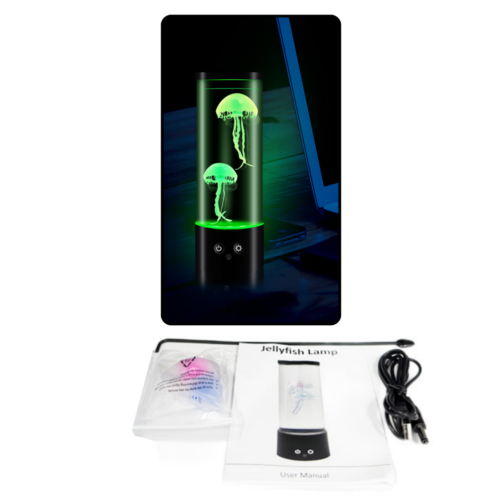 Led Jellyfish Lamp Decorative Battery Operated Usb Cable