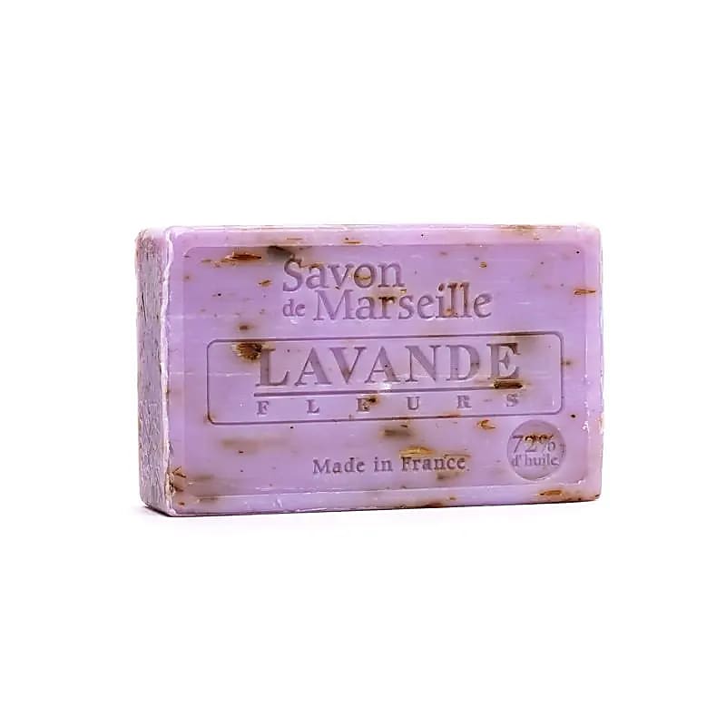 Săpun natural de Marsilia Flori de lavandă --set 4 buc - 100 g