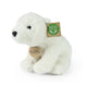 Peluche Orso Polare 20 Cm Ecologico