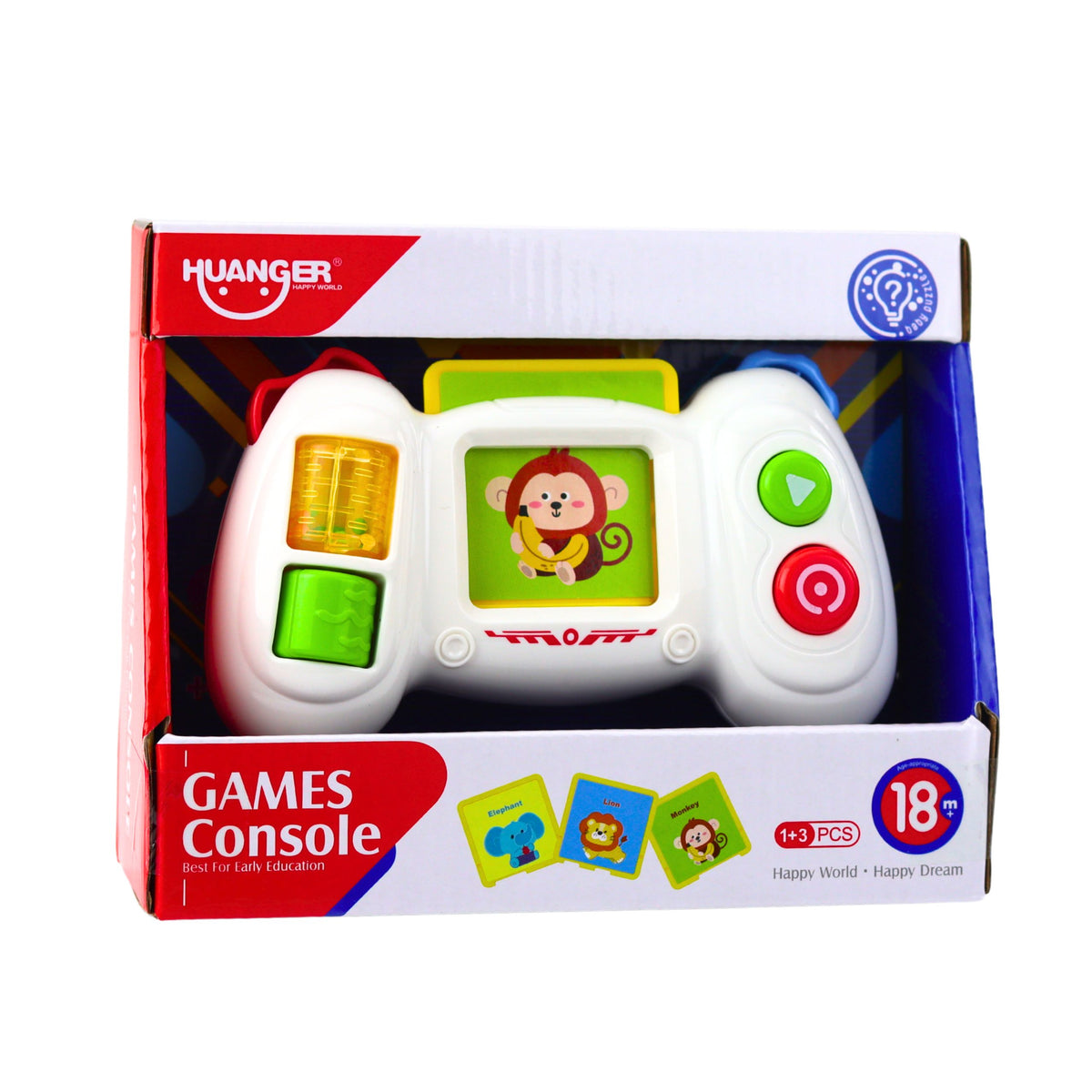 Interactive Educational Pad Console With Cards Lights And Sounds
