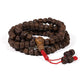 Mala Polished Rudraksha 108 Beads - 0.8 Cm
